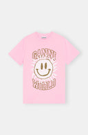 t-shirt Ganni SMILEY