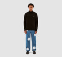 KOLE KNIT TURTLENECK SWEATER - BLACK ARTE