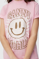 t-shirt Ganni SMILEY