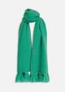 Écharpe Essentiel oversize en mohair mélangé sarcelle