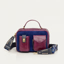 sac Claris Virot CÉSAR Violet Marine