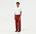 pantalon Arte PORTER HEART POCKET PANTS - BORDEAUX