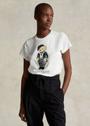 t-shirt Ralph Lauren Plaid Tuxedo Polo Bear en jersey