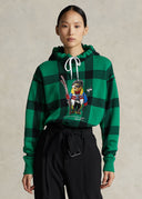 sweat Ralph Lauren à capuche écossais Polo Bear
