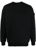 sweat Stone Island  logo-patch long-sleeve sweatshirt