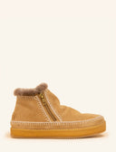 boots laidbacklondon Setsu Low Side Zip Saffron Suede