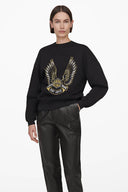 sweat Anine Bing KENNY SWEATSHIRT GOLD WINGS