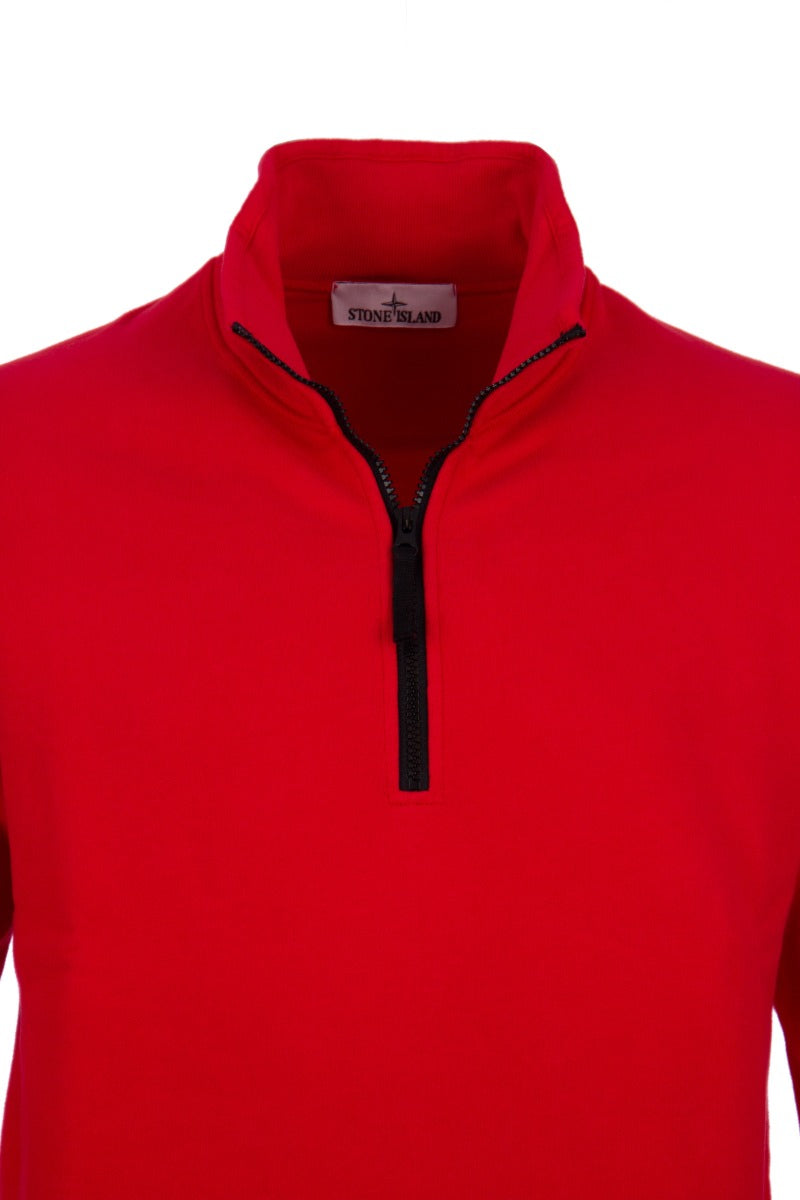 Sweat stone island rouge best sale