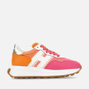 sneakers Hogan H641 Blanc Orange