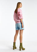 short Essentiel Short boyfriend en denim bleu clair