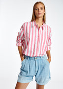 short Essentiel Short boyfriend en denim bleu clair