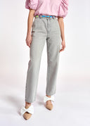 jeans Essentiel boyfriend gris
