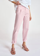jeans Essentiel boyfriend rose clair