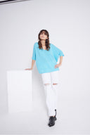 PULL PONCHO Not Shy CACHEMIRE AIMEE