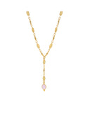chapelet NILAI Thalia calcedoine rose