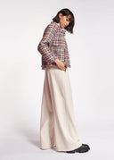 veste Essentiel en tweed multicolore