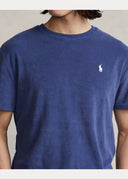 t-shirt Ralph Lauren en coton éponge à col rond Bleu