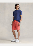 t-shirt Ralph Lauren en coton éponge à col rond Bleu
