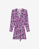 robe IRO À IMPRIMÉ FLORAL MADEA