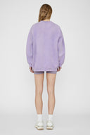 sweat Anine Bing TYLER SWEATSHIRT Washed Lavender