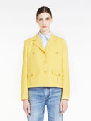 Blazer en mélange de coton Max Mara