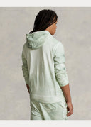 hoodie Ralph Lauren à capuche en coton éponge et lin