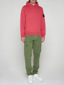 hoodie Stone Island fuschia