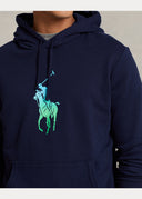 hoodie Ralph Lauren à capuche Big Pony ombré molleton