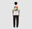 TAUT BACK Y PRINT T-SHIRT - WHITE Arte