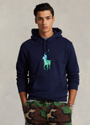 hoodie Ralph Lauren à capuche Big Pony ombré molleton