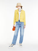 Blazer en mélange de coton Max Mara