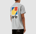 TAUT BACK Y PRINT T-SHIRT - GREY Arte