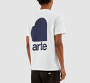 TAUT BACK HEART T-SHIRT - WHITE Arte