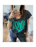 t-shirt One Tee  ANNA GREEN CARBONE