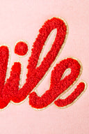 sweat French Disorder SMILE BRODERIE