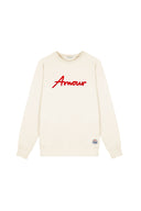 sweat French Disorder AMOUR TRICOTIN