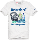 t-shirt MC2 SAINT-BARTH Man cotton with Gin or Gym print