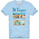 t-shirt MC2 SAINT-BARTH with Fiat 500 car print | Fiat©
