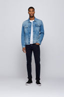 veste BOSS REGULAR FIT BLEUE EN DENIM STRETCH CONFORTABLE
