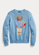 pull Ralph Lauren estival Polo Bear torsadé