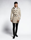 trench london THE RAKE CLASSIC SLIM FIT TRENCH COAT