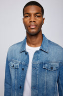 veste BOSS REGULAR FIT BLEUE EN DENIM STRETCH CONFORTABLE