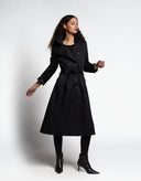 Trench london THE GODDESS SUPERFINE ORGANIC OVERSIZED TRENCH COAT OVERSIZED FIT
