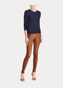 pull Ralph Lauren torsadé cintré