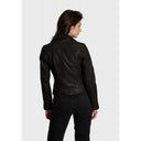 perfecto Oakwood CLIPS (REF. 64095) NOIR - BLOUSON ASYMETRIQUE EPURE EN CUIR VÉRITABLE