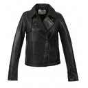 blousons Oakwood HARMONY (REF. 63677) NOIR - VESTE INSPIRATION TRENCH FERMETURE ASYMETRIQUE A PRESSIONS