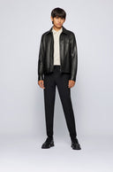 polo Porsche Boss Slim Fit en coton biologique interlock