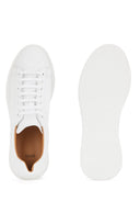 sneakers HUGO BOSS en cuir nappa avec lacet logoté