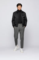 sneakers HUGO BOSS en cuir nappa avec lacet logoté