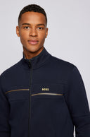 SWEAT BOSS ZIPPÉ MIXTE ORNÉ DE LOGOS